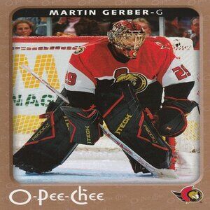 Martin Gerber - 2006/2007 O Pee Chee Hockey Card